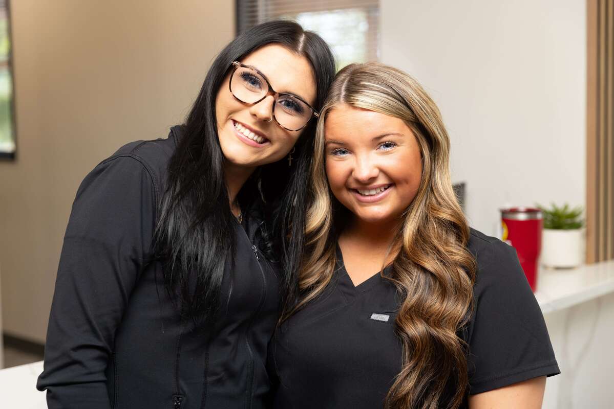 Abby Nicholson, Front Office and Kailee Daniels, EDDA
